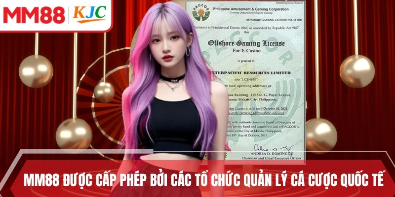 Thương hiệu được cấp phép từ nhiều tổ chức quản lý cá cược quốc tế 2025